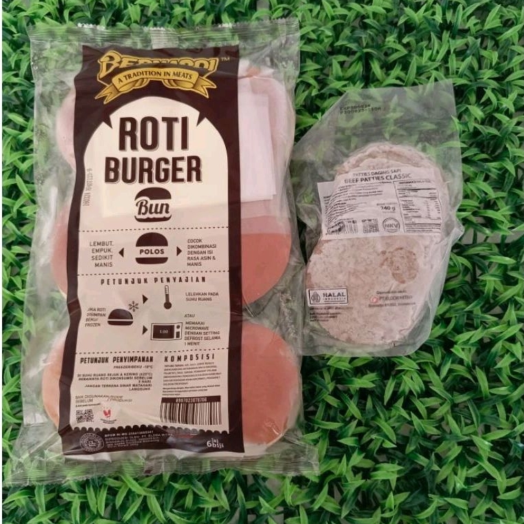 

Paket Burger Beef Patties Classic Isi 6