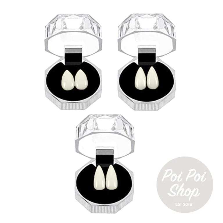 Gigi taring gigi palsu gingsul gigi hallowen