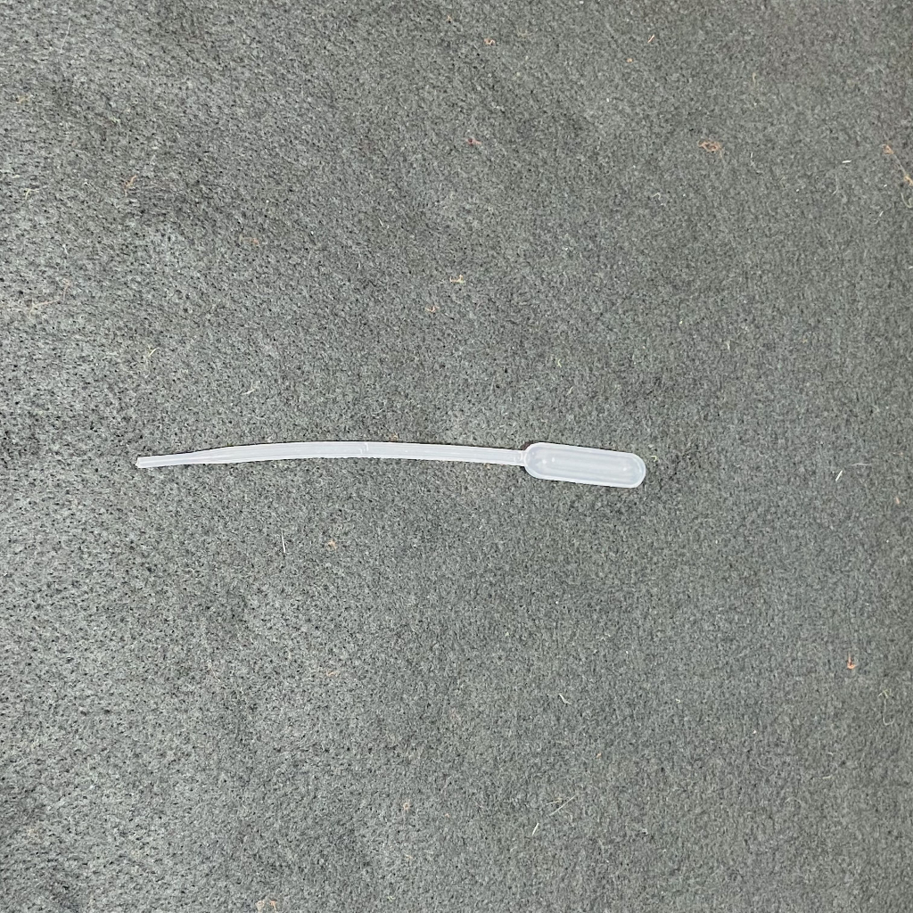 Pipet Plastik Ukuran 0.5ml Pipette Pengambil Cairan Bahan Platic Peralatan Laboratorium Penyedot Tet
