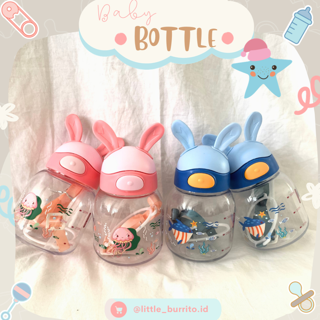 Botol Minum Bayi/Anak Anti Tumpah