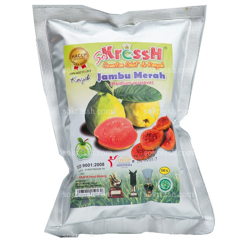 

Keripik Buah Jambu Merah 100gr