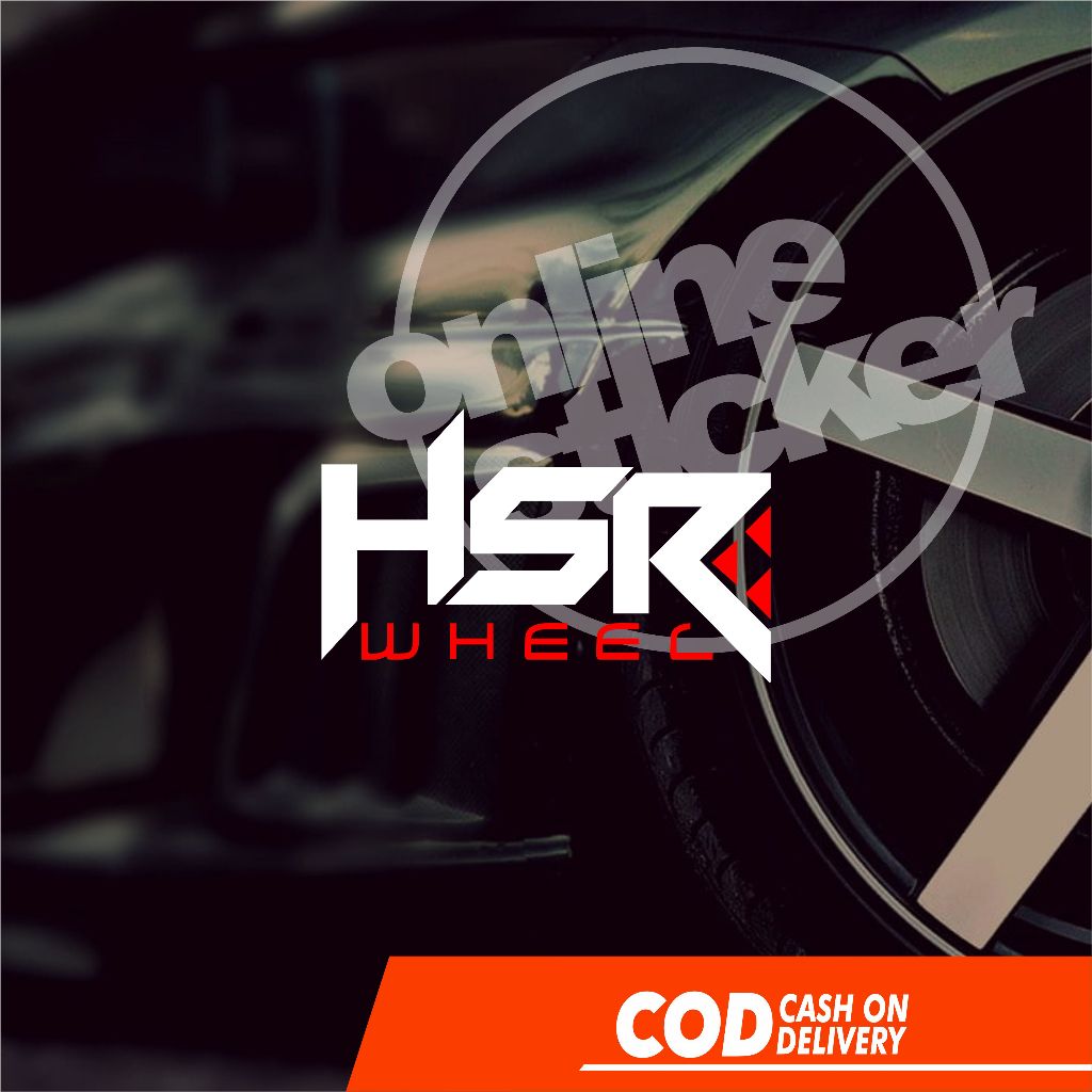 Stiker HSR wheel | cutting sticker