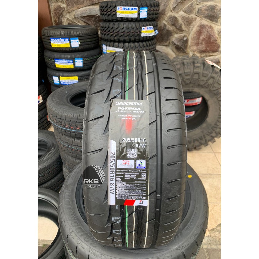 205 50 R16 Bridgestone Potenza RE003 Ban Mobil