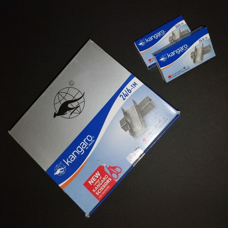 

(1 pack) Isi Staples Kangaroo No3 24/6