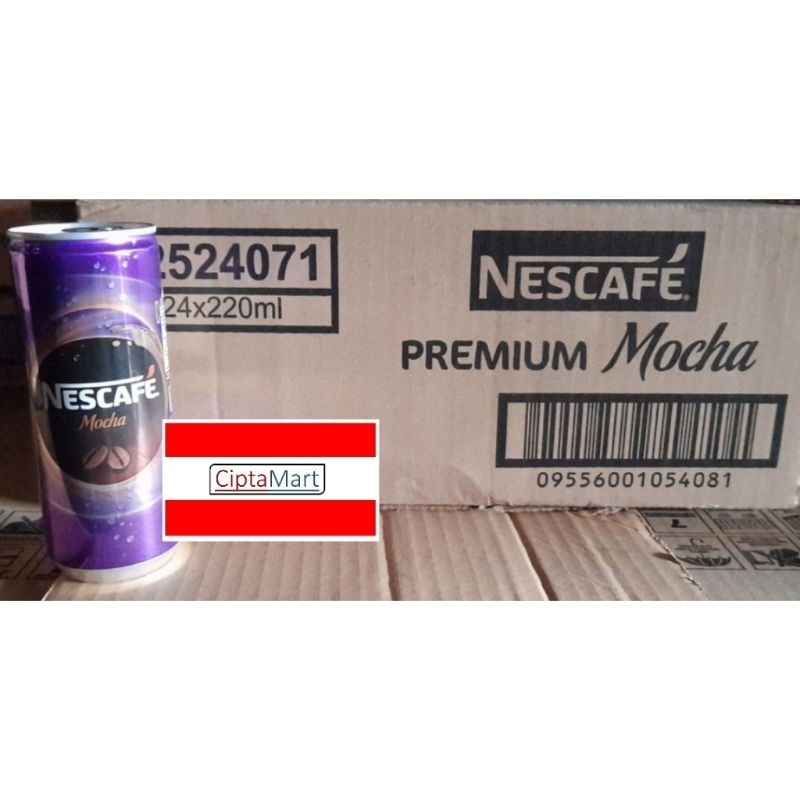 

Nescafe Kopi Kaleng Premium Mocha 24 x 220ml (1 dus)