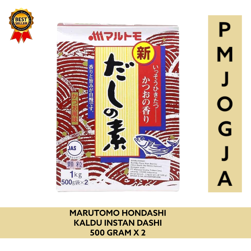 

kaldu ikan marutomo hondashi dashi 1kg isi ( 2 x 500gr )