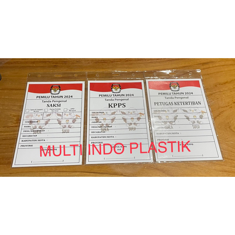 Kantong panitia uk 11x17/plastik panitia/plastik nametag/kantong nametag/plastik id card/nametag