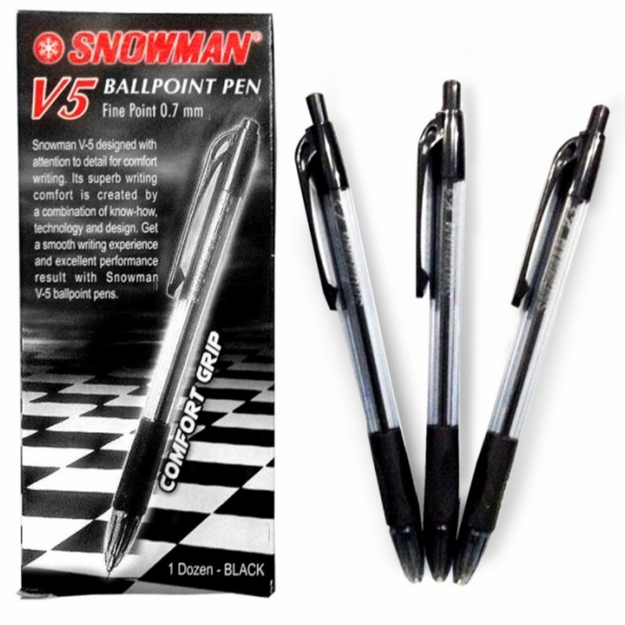 

Ballpoint / Pulpen Snowman V5