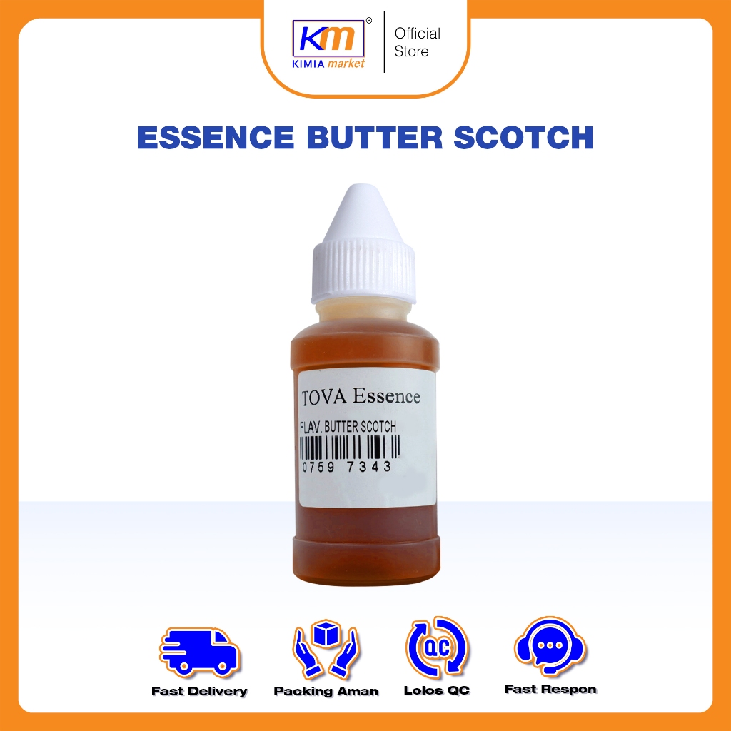 

Essence Tova Flavor Butter Scotch Pure 50ml / Perisa Makanan / Penambah Rasa Cair / Perisa Cair Butter Scotch Pure / Essen Butter Scotch Pure Makanan/Minuman