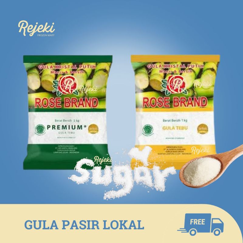 

Rose Brand Gula Pasir - Rejeki Frozen Mart