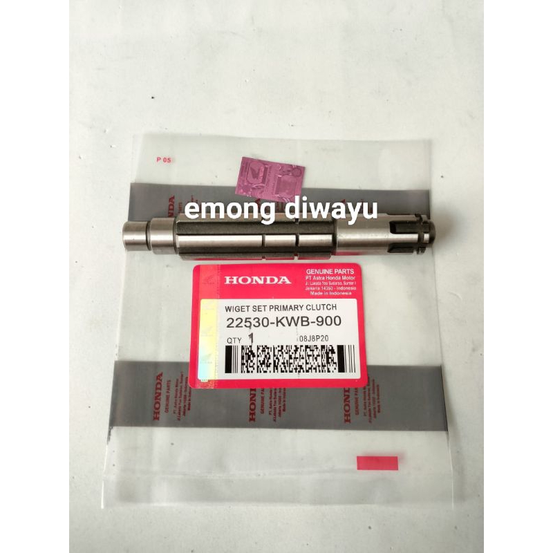 AS GEAR DEPAN (KWB) HONDA ORIGINAL REVO ABSOLUTE/REVO 110 NEW /BLADE 110 NEW /BLADE 110 LAMA