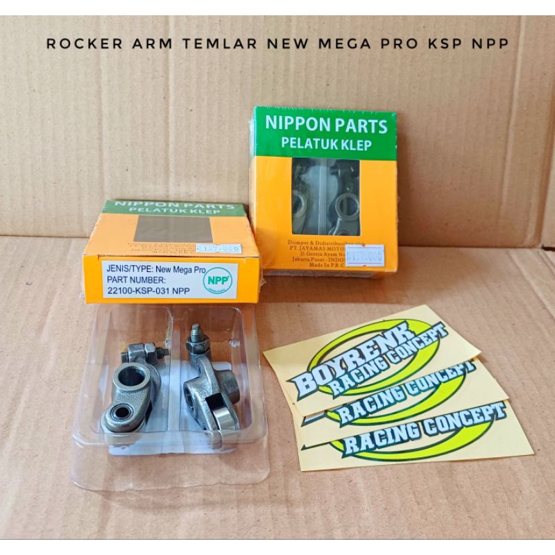 PELATUK KLEP TEMPLAR ROCKER ARM MEGA PRO NEW MP MONO VERZA NPP-BOYRENK