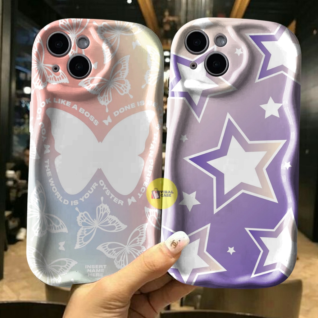 SAMSUNG A05 / SAMSUNG A05s - SOFTCASE GELOMBANG MOTIF KARAKTER FOR HP Case Gelombang Terbaru Termura