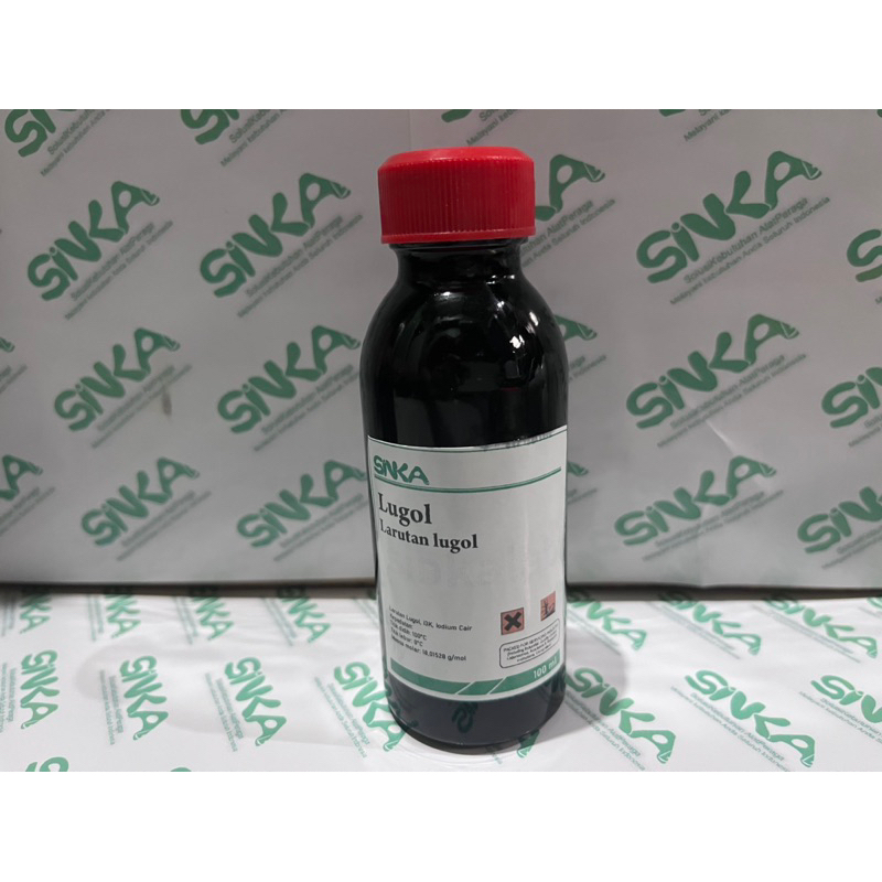 CAIRAN LUGOL 100ML | | Larutan lugol perlengkapan kit biologi peraga pendidikan SMP SMA SLTP SMK SED