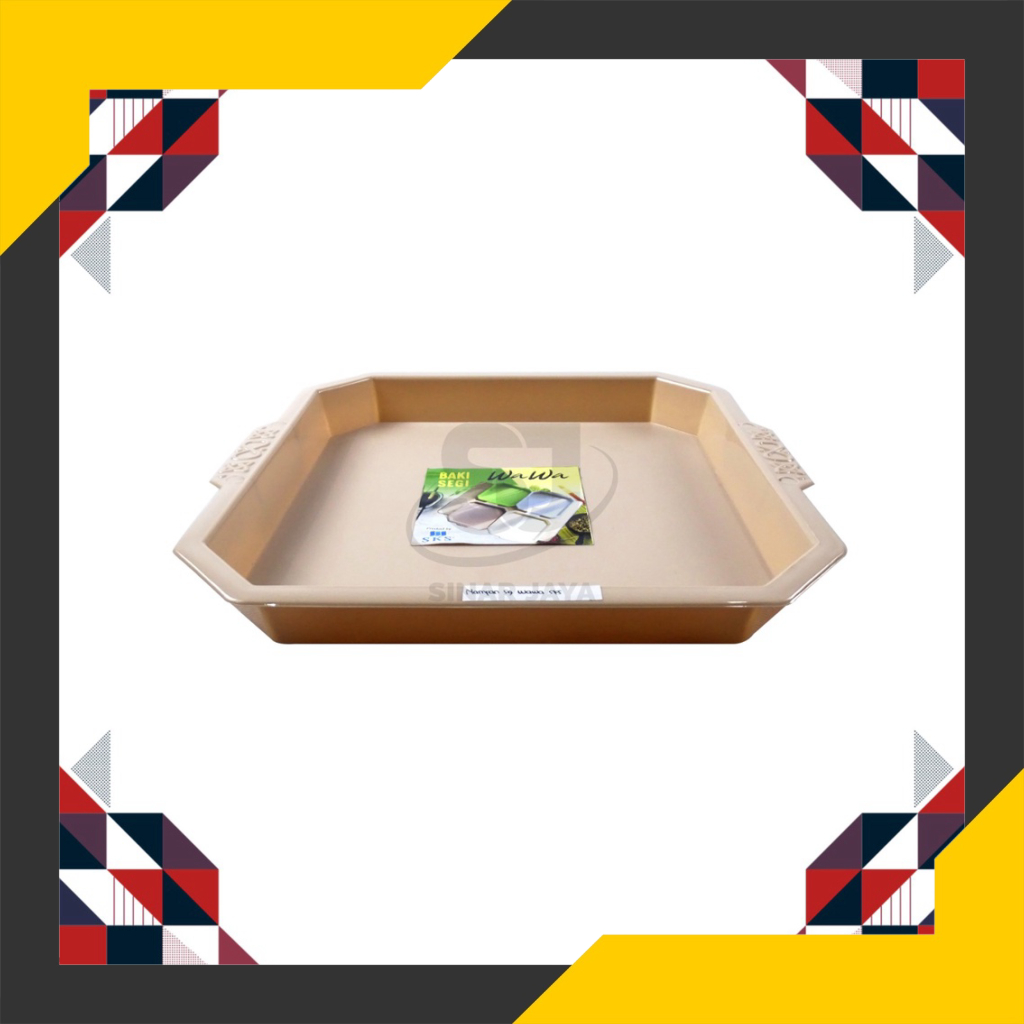 Terbaru Nampan Segi Wawa SKS/Nampan Plastik/Nampan Cantik/Nampan Serbaguna Berkualitas