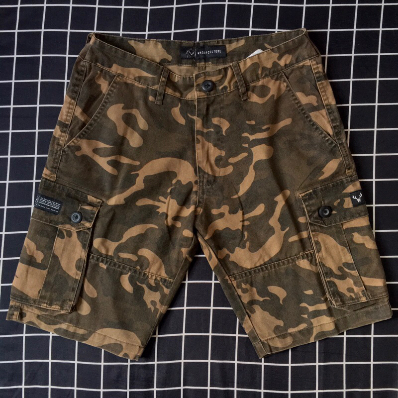 SHORT PANTS CARGO - TROPICAL CAMO (Second)