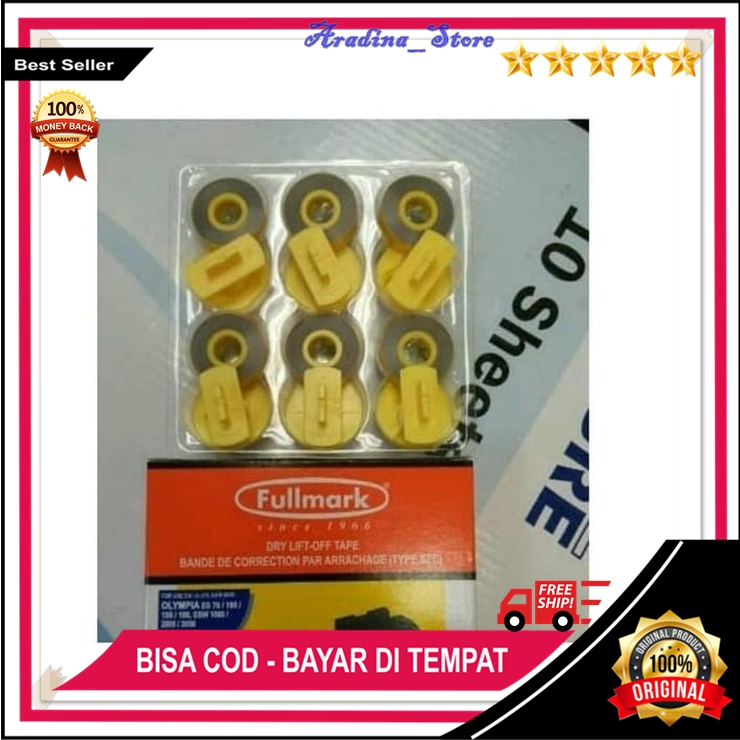 

Eraser Mesin TIK Murah Penghapus Corection Tape Mesin Tik Brother GX 6750 8250 Original Terbaru