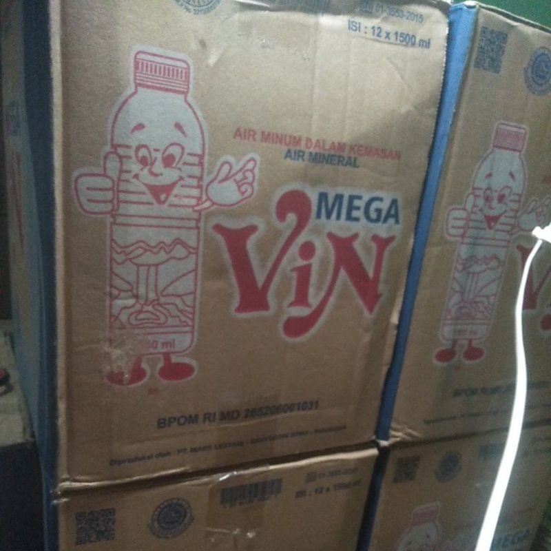 

Air Mineral Megavin Botol 1500ml dus