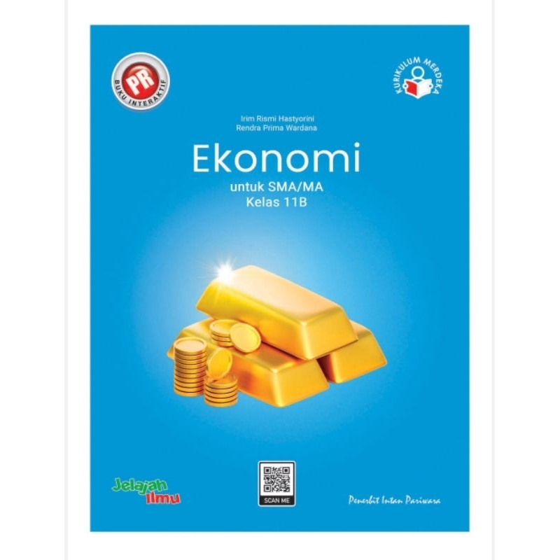 Buku lks pr Ekonomi kelas XI, 11 semester 2 Kurikulum Merdeka 2023 / 2024 Intan Pariwara