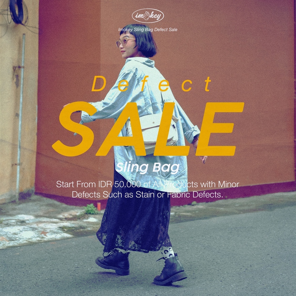 Imokey Defect Sale Sling Bag