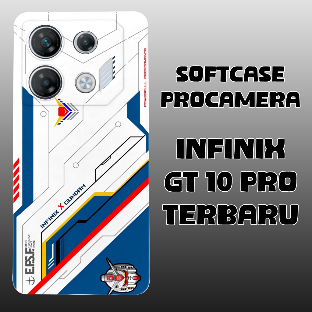 DRK-1 Custome Case INFINIX GT 10 PRO Terbaru Softcase Premium Silicone Lentur Pelindung Handphone