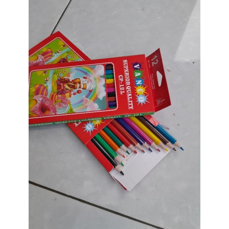 

PENSIL WARNA VANCO MURAH (12 WARNA)/ 1 PCS PENSIL WARNA MURAH