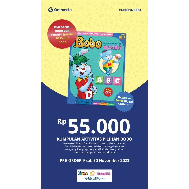 

PO bobo mobil sepesial 50 tahun bobo