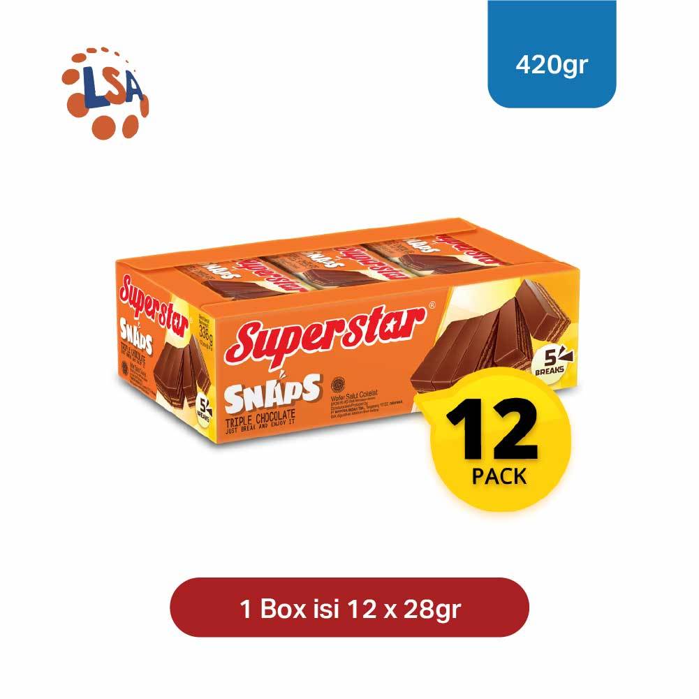 

Wafer Cokelat Superstar Snaps