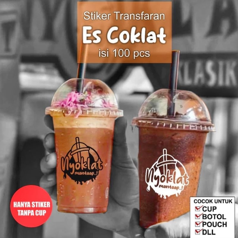 

Label Kemasan Stiker ES Coklat Nyoklat 100 pcs