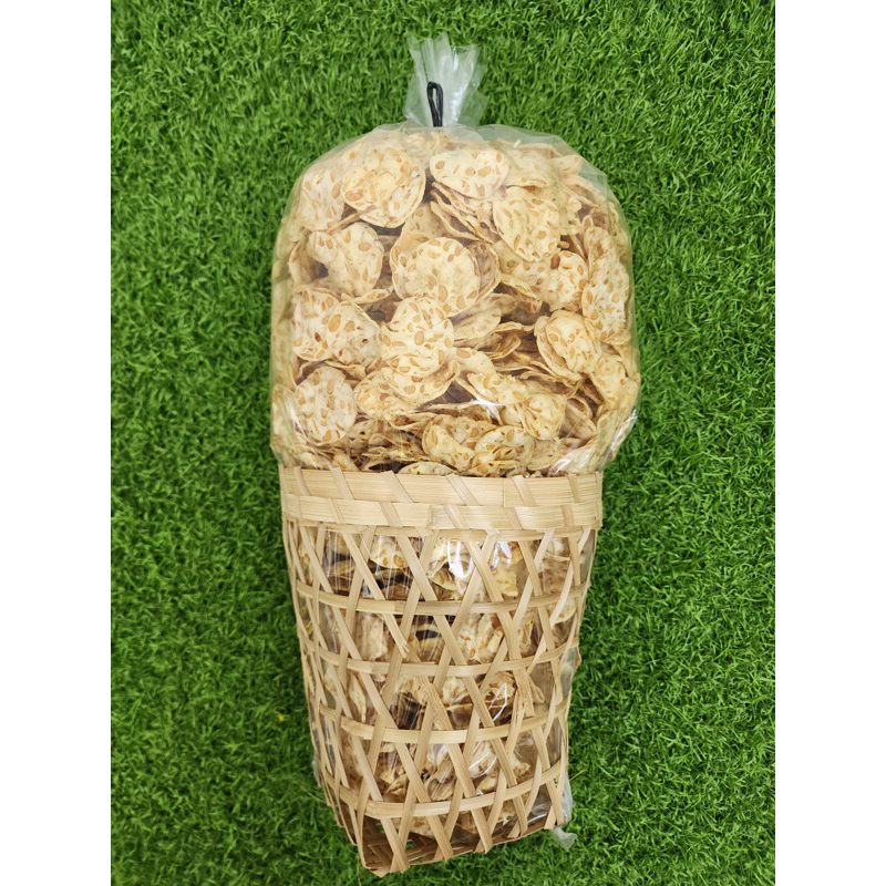 

kripik tempe sagu 1 bal berat 2 kg/ Tempe sagu 2 kg