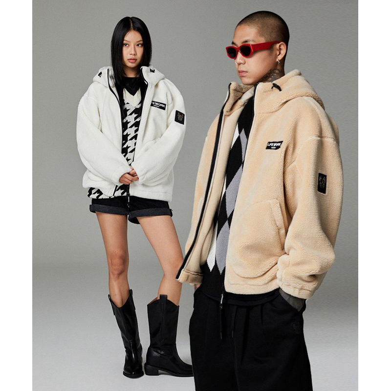 (PO KOREA) LIFEWORK - BUBBLING BONDING HOODIE JUMPET ORIGINAL KOREA