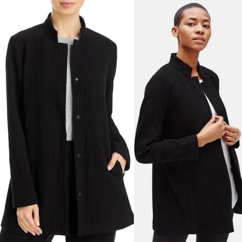 Eileen fisher notch collar jacket