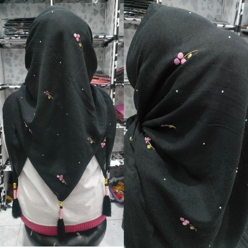 Hijab Paris Sulam Raya
