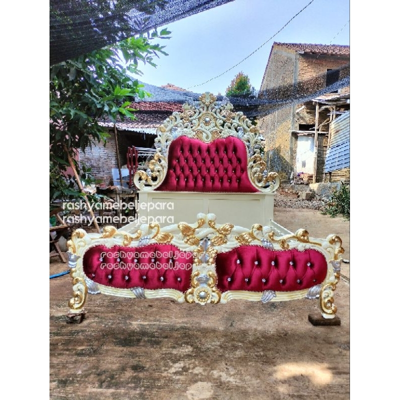 dipan ukir Jepara tempat tidur ukir jepara