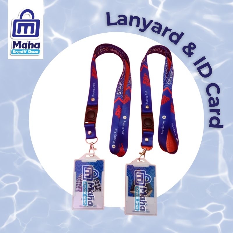 

ID CARD LANYARD/LANYARD EVENT ACARA KAMPUS/ ID CARD LANYARD MURAH