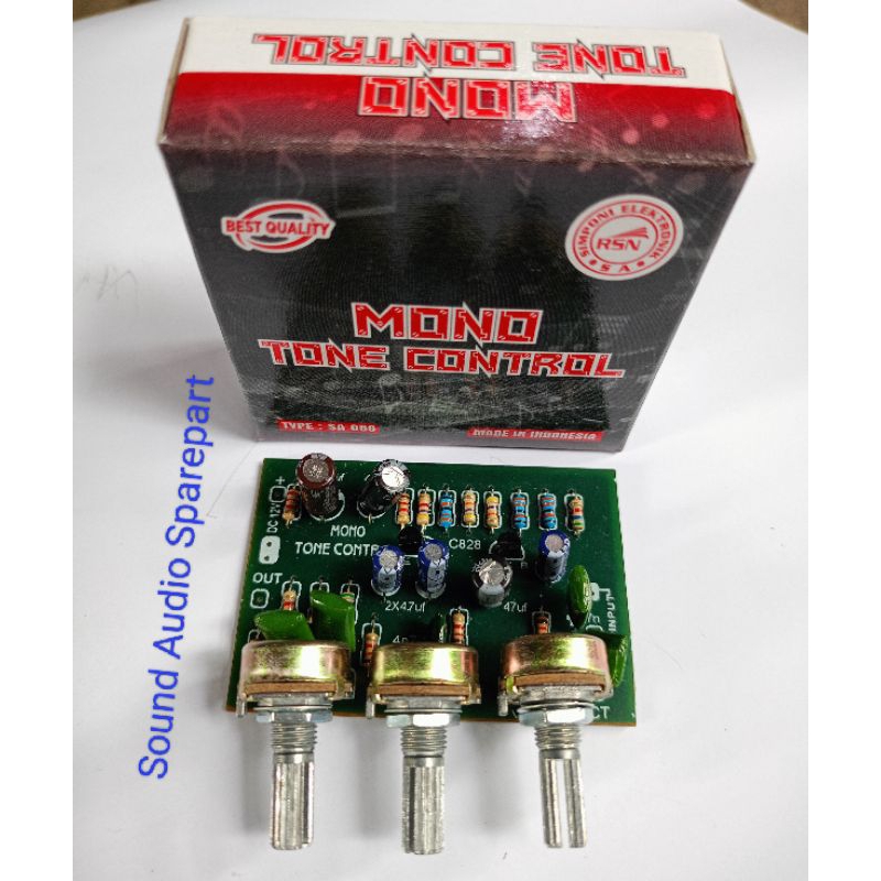KIT TONE CONTROL MONO 007 / KIT TONE CONTROL MONO 3 POTENSIO 2TR ( SA )