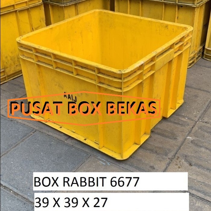 Box Container Box Rapat Rabbit 6677 Box rabbit 6677 tempat penyimpanan