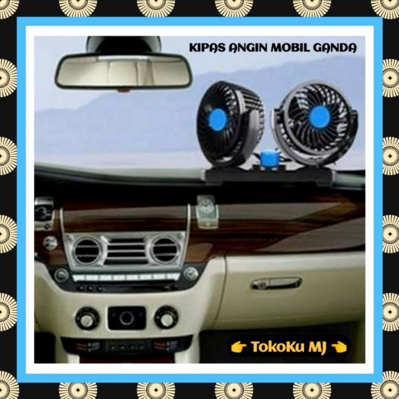 KIPAS ANGIN MOBIL 24 VOLT / 12 VOLT (HIGH QUALIYY) UNIVERSAL