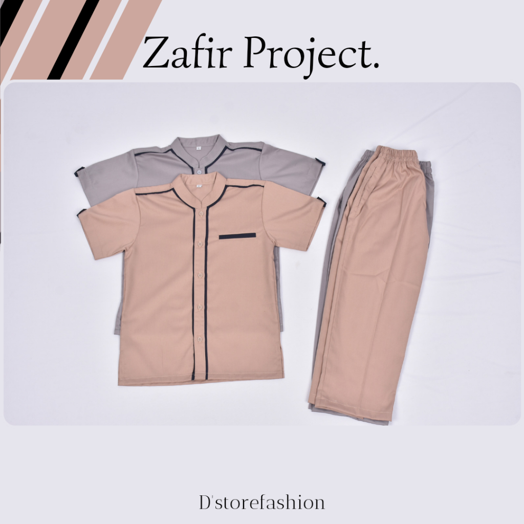 Zafir Project. Baju koko muslim anak laki-laki