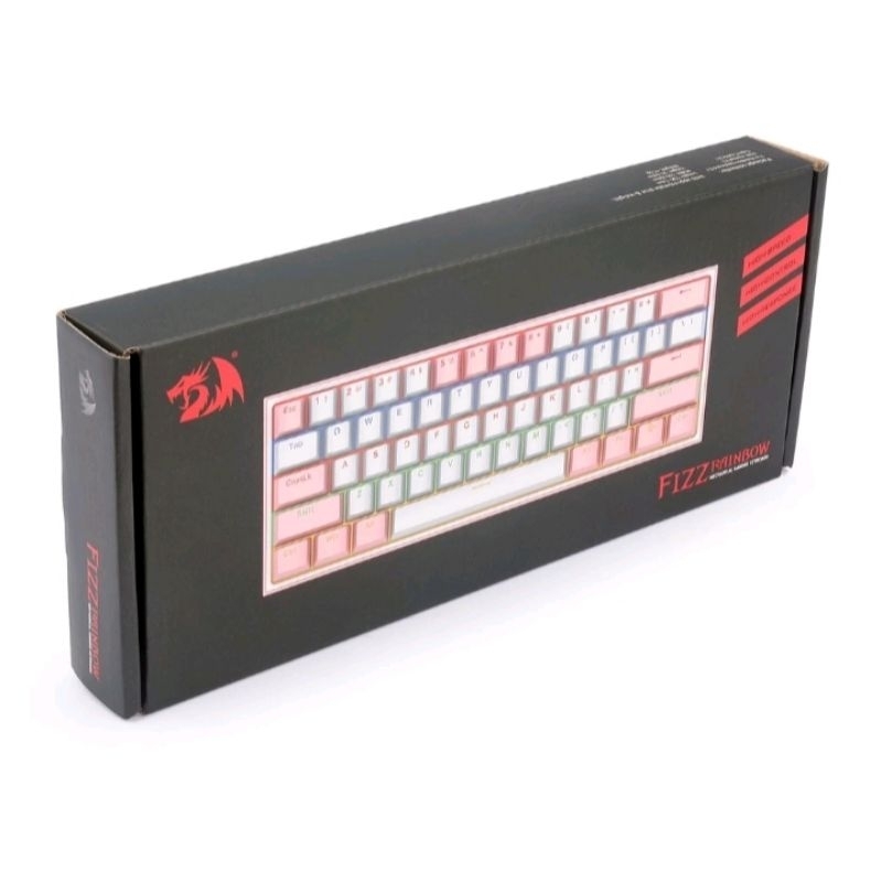 [PRELOVED ORI] Redragon K617 Fizz Mechanical Gaming Keyboard