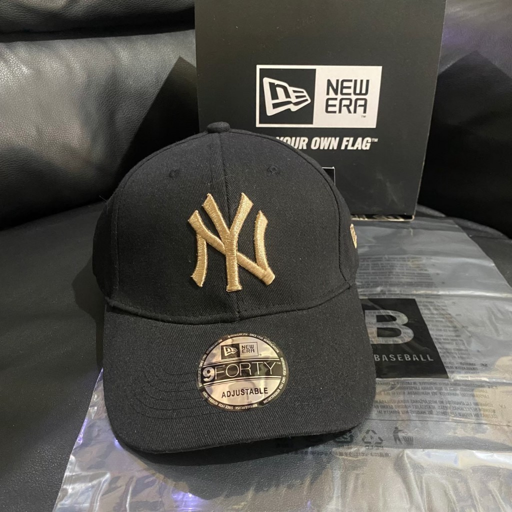TOPI BASEBALL MLB NY CREAM LOGO ORIGINAL BLACK