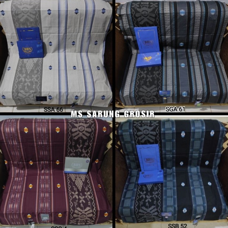 Special Price.. SARUNG BHS CLASSIC SKT DAM, SKT BRL & SKT RTM GOLD & SILVER ORIGINAL