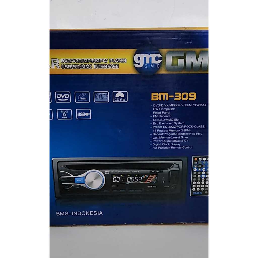 DVD RADIO TAPE MOBIL GMC BM-309