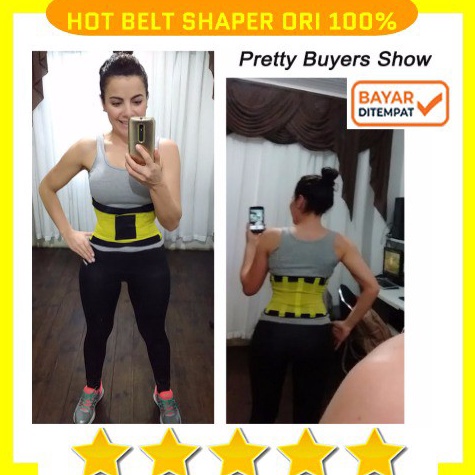 Harga Bersahabat.. [PALING LARIS] SABUK PEMBAKAR LEMAK HOT BELT POWER | HOT BELT SHAPER ORIGINAL