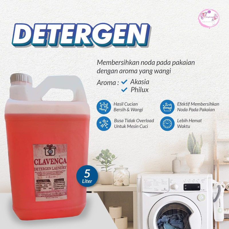 DETERGEN CAIR  | DETERGEN LAUNDRY | PEMBERSIH PAKAIAN