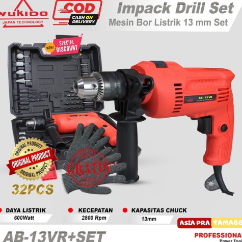 Siap Kirim.. BOR 10 MM 13 MM (full tembaga) TERLARIS BOR BOLAK BALIK SET KOPER  Kairos kusuka RYU bo