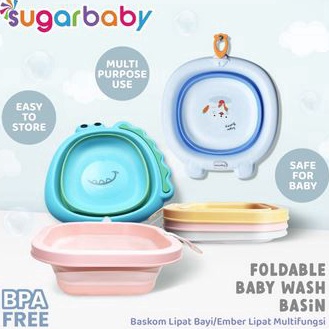 ➻➶✱✼ SugarBaby NEW Foldable Basin / Baskom Lipat / Ember Lipat Multifungsi Sugar Baby bak mandi bask
