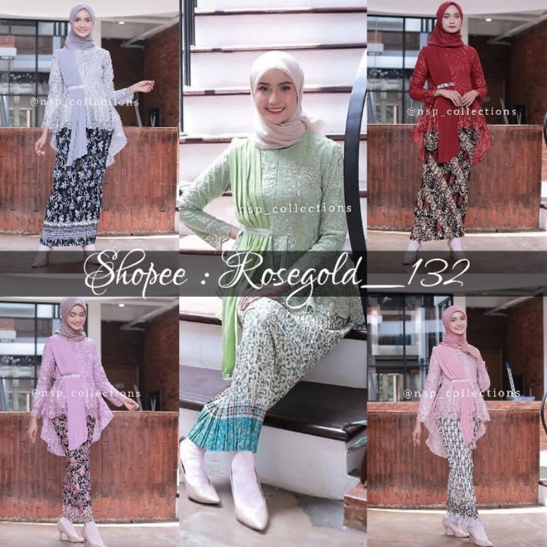 stok baru.. SETELAN KEBAYA SELORA TERLARIS / KEBAYA FAVORITE / KEBAYA MODERN / KEBAYA REMAJA / KEBAY