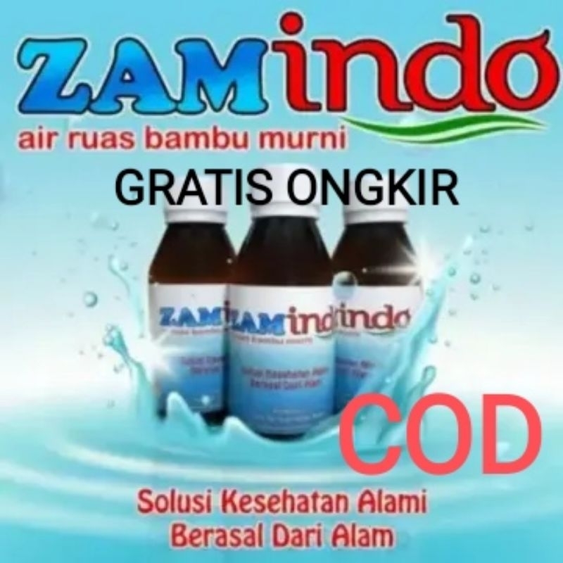 Zamindo air ruas bambu murni