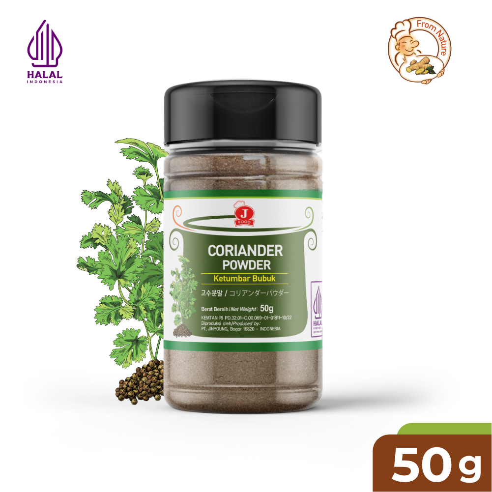 

J FOOD Coriander Powder (Ketumbar Bubuk) 50gr